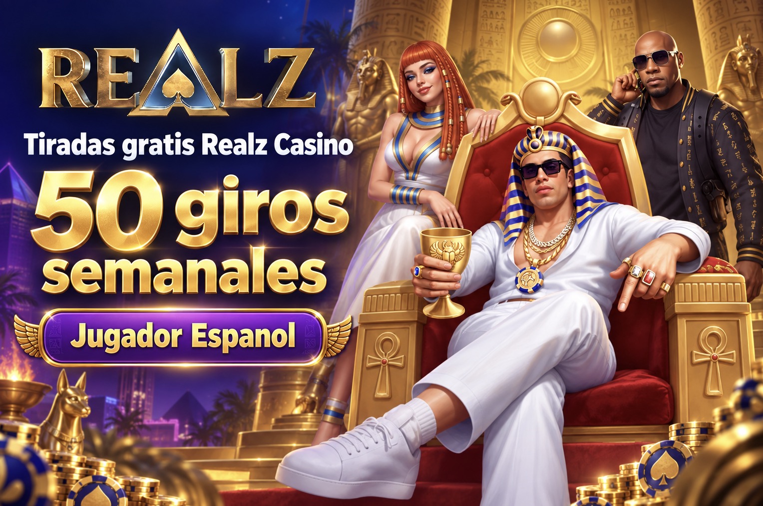 Tiradas gratis de Realz Casino (2026)